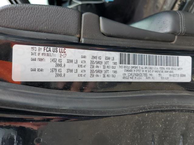 2017 JEEP GRAND CHER 1C4RJFAG6HC817955