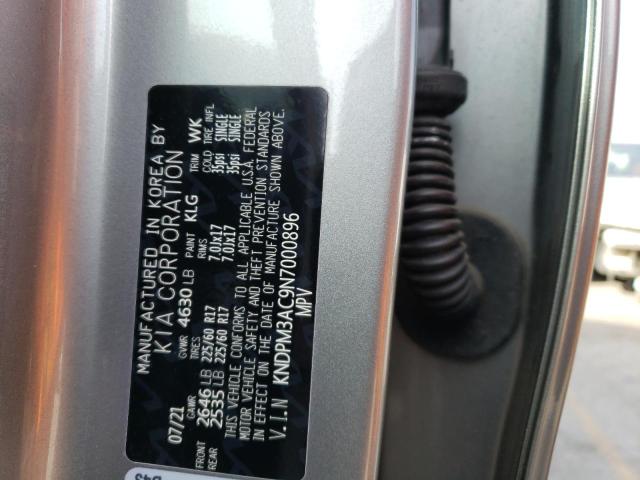 KNDPM3AC9N7000896 KIA Sportage Lx