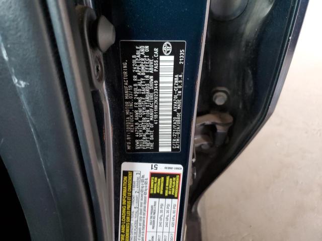 2019 TOYOTA CAMRY L - 4T1B11HK2KU233449