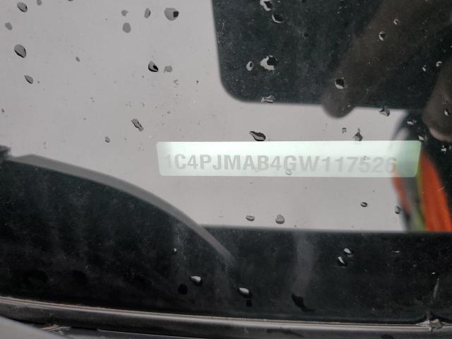2016 JEEP CHEROKEE S 1C4PJMAB4GW117526