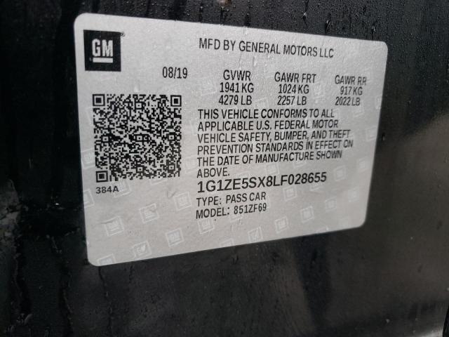 2020 CHEVROLET MALIBU PRE - 1G1ZE5SX8LF028655