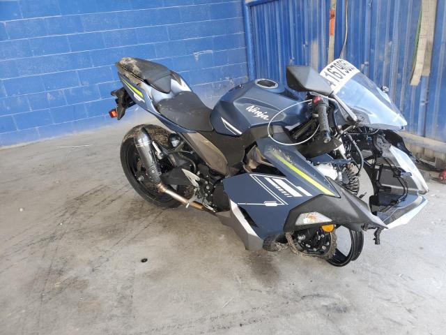 Salvage cars for sale from Copart Cartersville, GA: 2022 Kawasaki EX400