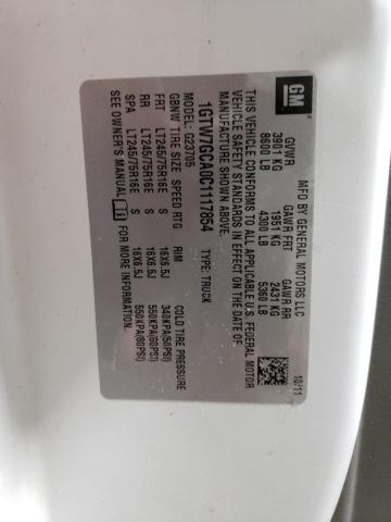 1GTW7GCA0C1117854 GMC Savana G2500
