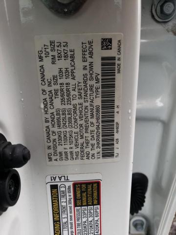 2018 HONDA CR-V TOURI - 2HKRW2H94JH605860