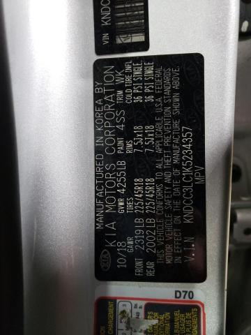 KNDCC3LC1K5234357 KIA NIRO EX