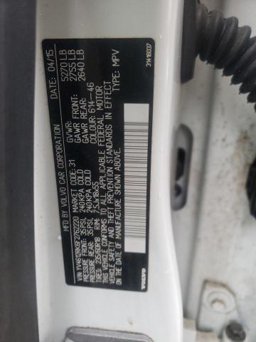 YV4612RK6F2762220 Volvo Xc60 T5 Premier