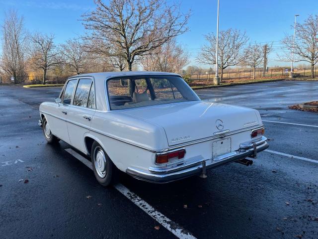 1967 MERCEDES-BENZ 250SE VIN: 10801412032565