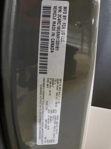 2022 CHRYSLER PACIFICA T 2C4RC1BG8NR133181