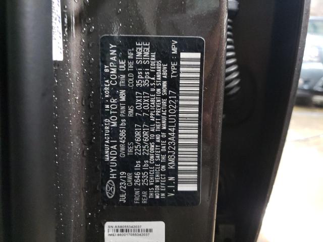 2020 HYUNDAI TUCSON SE KM8J23A44LU102217