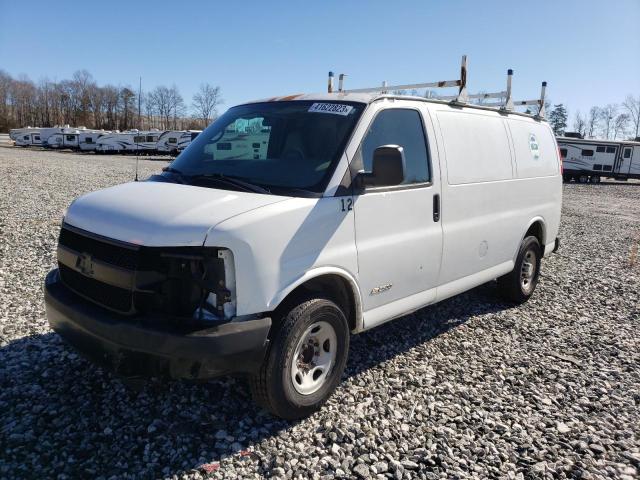 Chevrolet Express salvage cars for sale: 2006 Chevrolet Express G2500