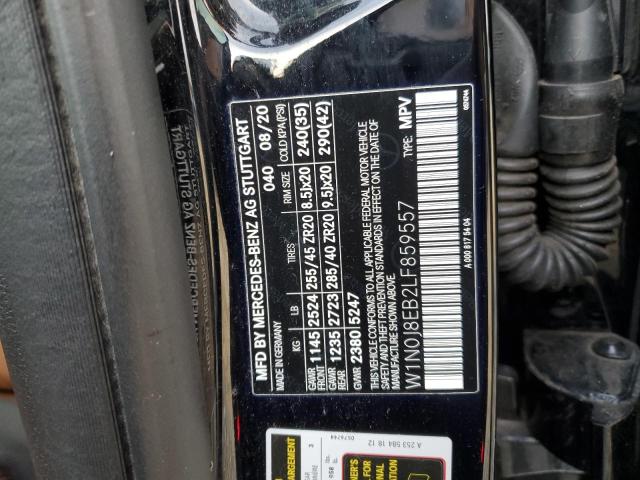 2020 MERCEDES-BENZ GLC COUPE - W1N0J8EB2LF859557