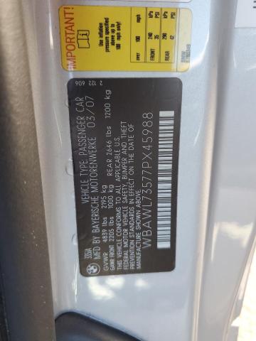 WBAWL73577PX45988 BMW 335 I