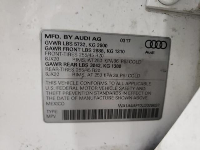 2018 AUDI SQ5 PREMIU - WA1A4AFY3J2008637