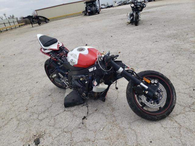 Salvage motorcycles for sale at San Antonio, TX auction: 2010 Yamaha YZFR6