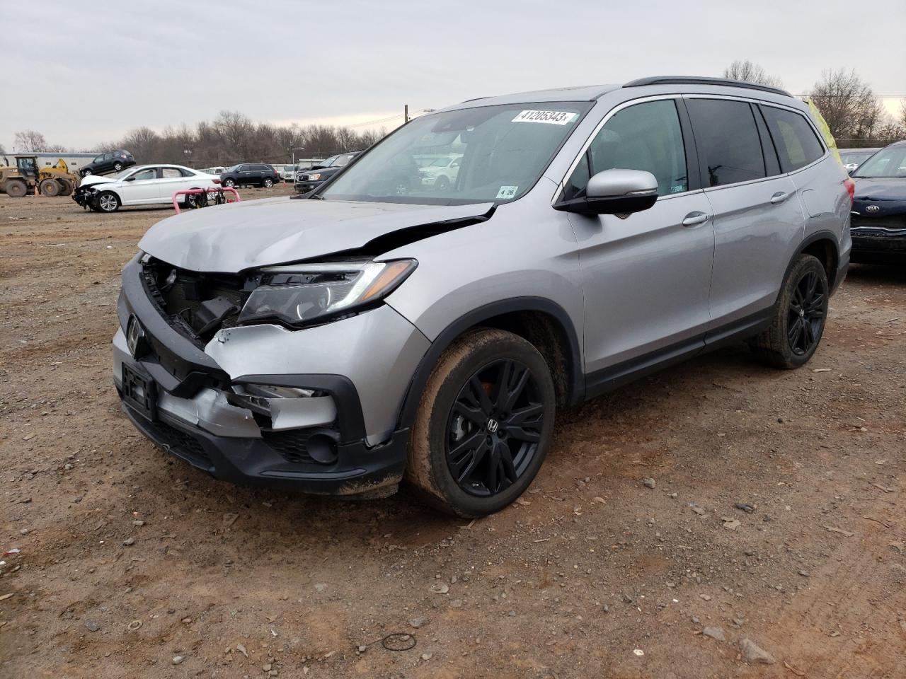 5FNYF6H25MB058168 HONDA PILOT SE 2021