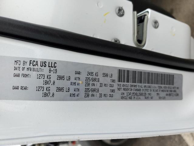 1C4PJMDX8LD509129 Jeep Cherokee Limited
