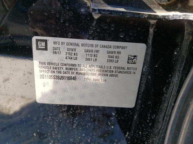 2018 CHEVROLET IMPALA LT - 2G1105S38J9116846