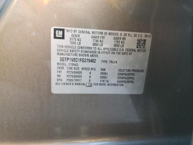 3GTP1VEC1FG379462 GMC Sierra C1500 Slt