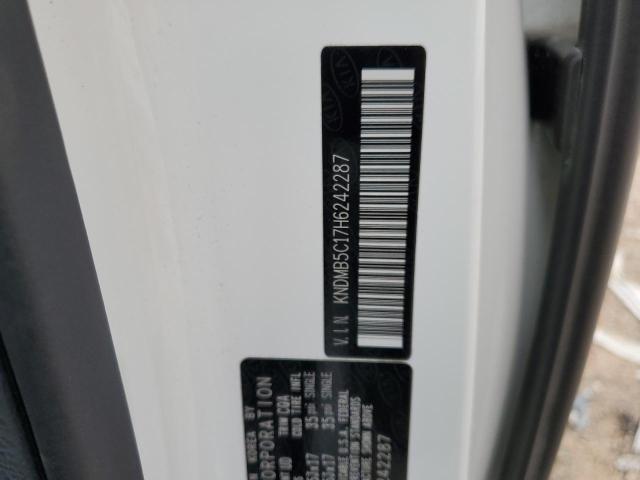 KNDMB5C17H6242287 KIA SEDONA LX
