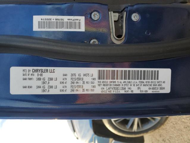1J4FF47B39D113500 Jeep Compass Sport