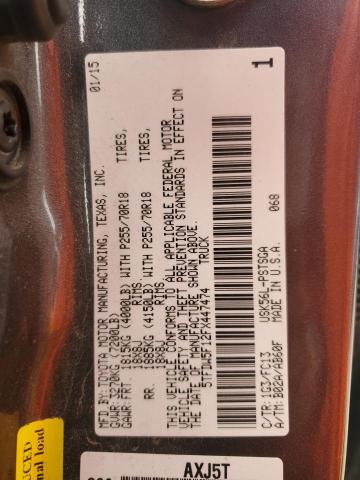 2015 TOYOTA TUNDRA CRE - 5TFDW5F12FX447474