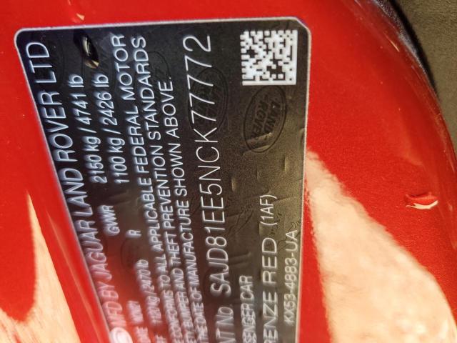 2022 JAGUAR F-TYPE R D - SAJD81EE5NCK77772