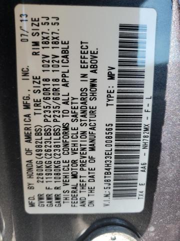 5J8TB4H33EL008565 Acura RDX