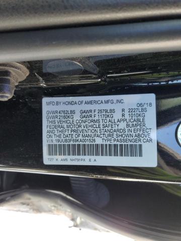 2019 ACURA TLX TECHNO - 19UUB3F69KA001526