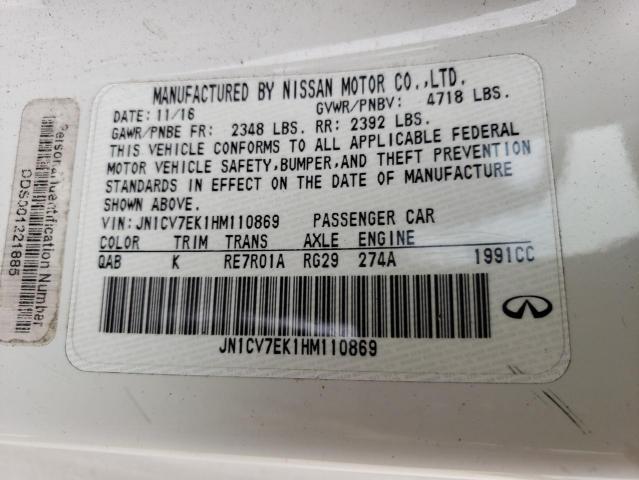 2017 INFINITI Q60 BASE JN1CV7EK1HM110869