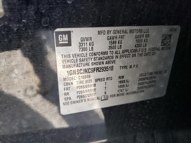 2015 CHEVROLET SUBURBAN C - 1GNSCJKC9FR293518