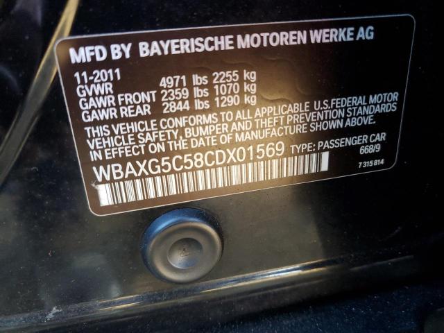 WBAXG5C58CDX01569 BMW 528 I