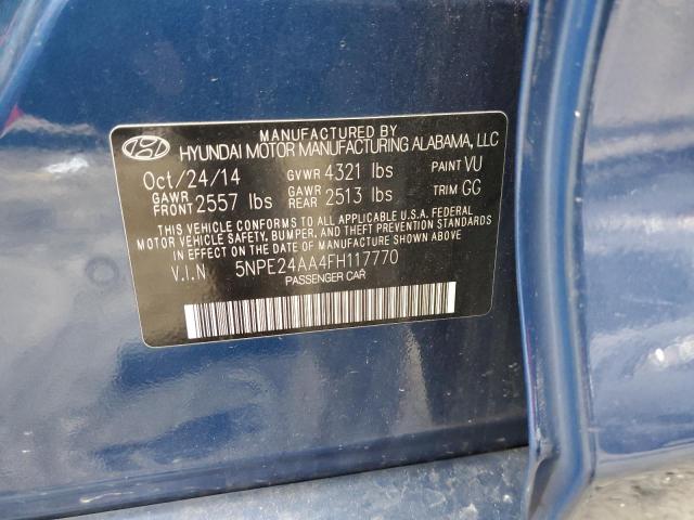 2015 HYUNDAI SONATA ECO - 5NPE24AA4FH117770