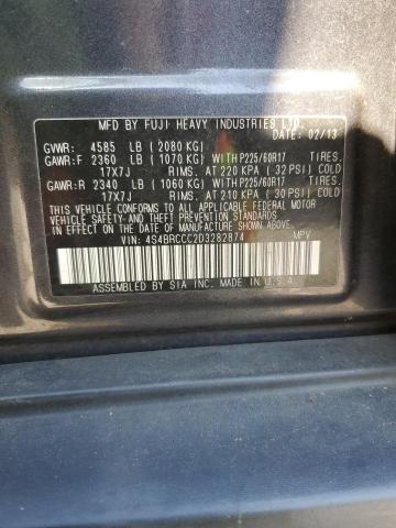 4S4BRCCC2D3282874 Subaru Outback 2.5i Premium
