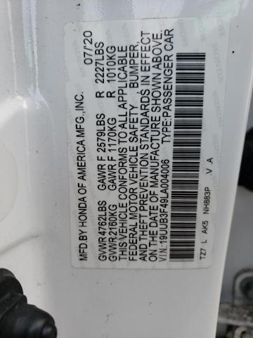 2020 ACURA TLX TECHNO - 19UUB3F49LA004006