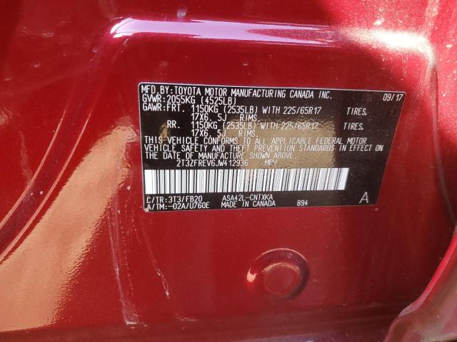 2018 TOYOTA RAV4 LE - 2T3ZFREV6JW412936