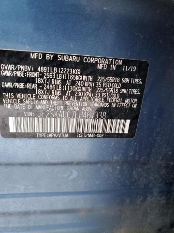 JF2SKAUC7LH467338 Subaru Forester Limited