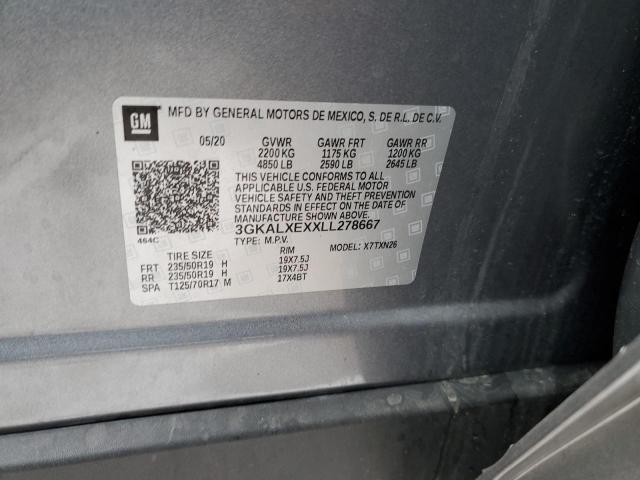 3GKALXEXXLL278667 GMC Terrain Denali