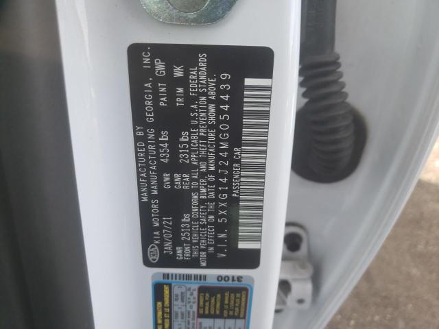 5XXG14J24MG054439 KIA K5 LXS