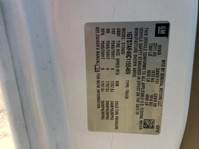 1GTS7AF49C1155469 GMC Savana G1500