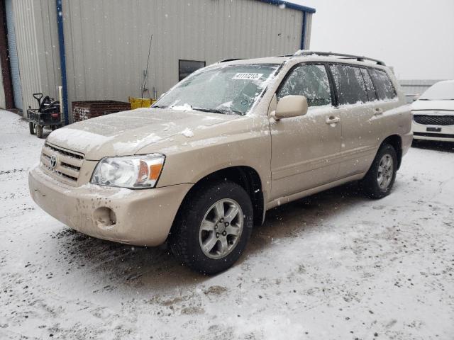 Salvage cars for sale from Copart Helena, MT: 2007 Toyota Highlander