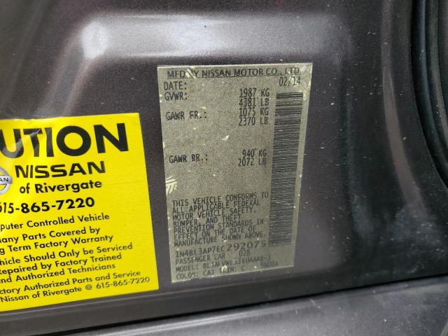 1N4BL3AP7EC292075 Nissan Altima 3.5s