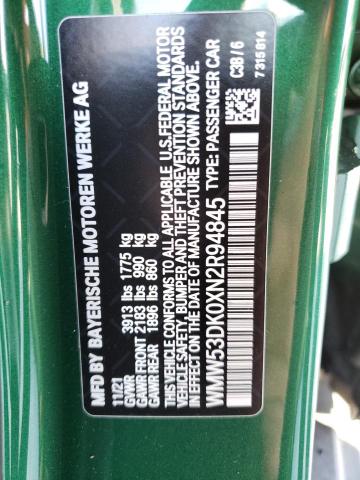 WMW53DK0XN2R94845 Mini COOPER S