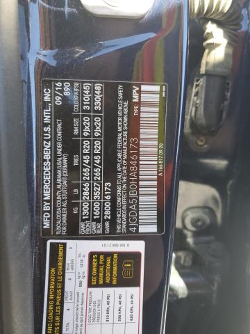 2017 MERCEDES-BENZ GLE 350 - 4JGDA5JB0HA846173