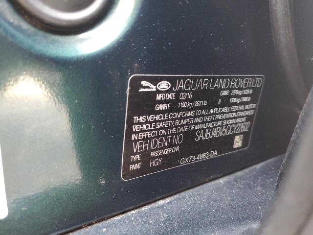 2016 JAGUAR XF PREMIUM - SAJBJ4BV5GCY22602