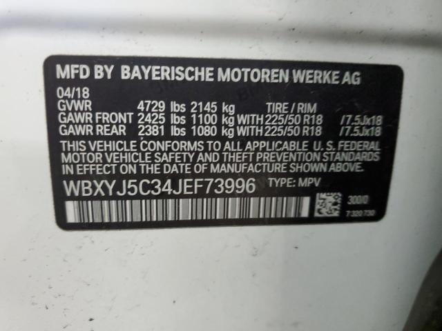 WBXYJ5C34JEF73996 BMW X2 Xdrive28i