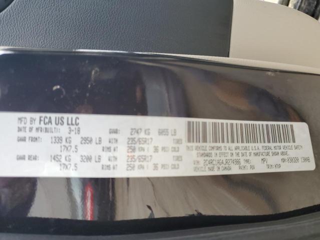 2018 CHRYSLER PACIFICA L - 2C4RC1AG4JR274986