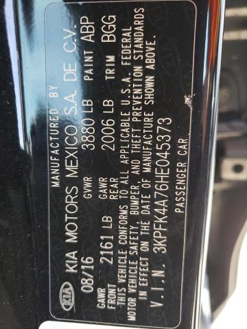 3KPFK4A76HE045373 KIA FORTE LX