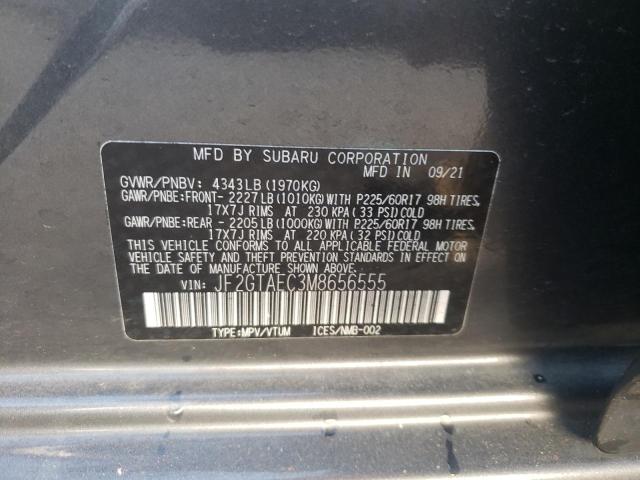 2021 SUBARU CROSSTREK JF2GTAEC3M8656555