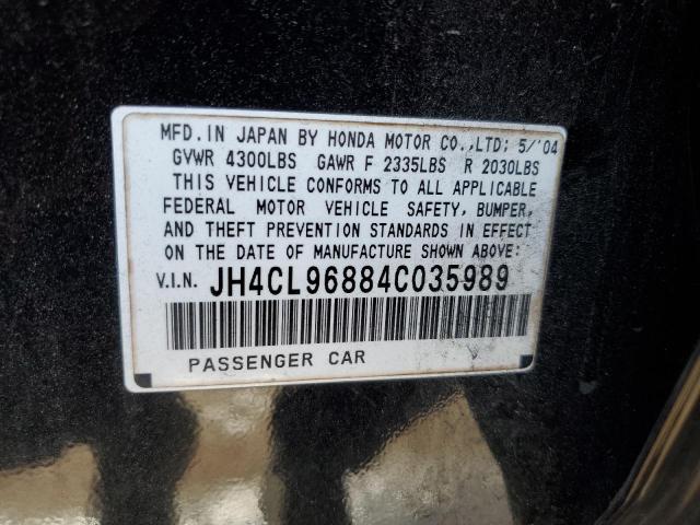 JH4CL96884C035989 Acura TSX