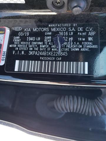 3KPA24AB1KE220845 KIA RIO S